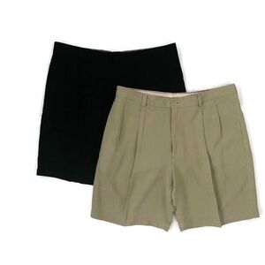 2 pair Men’s Tommy Bahama 100% Silk Shorts size 38